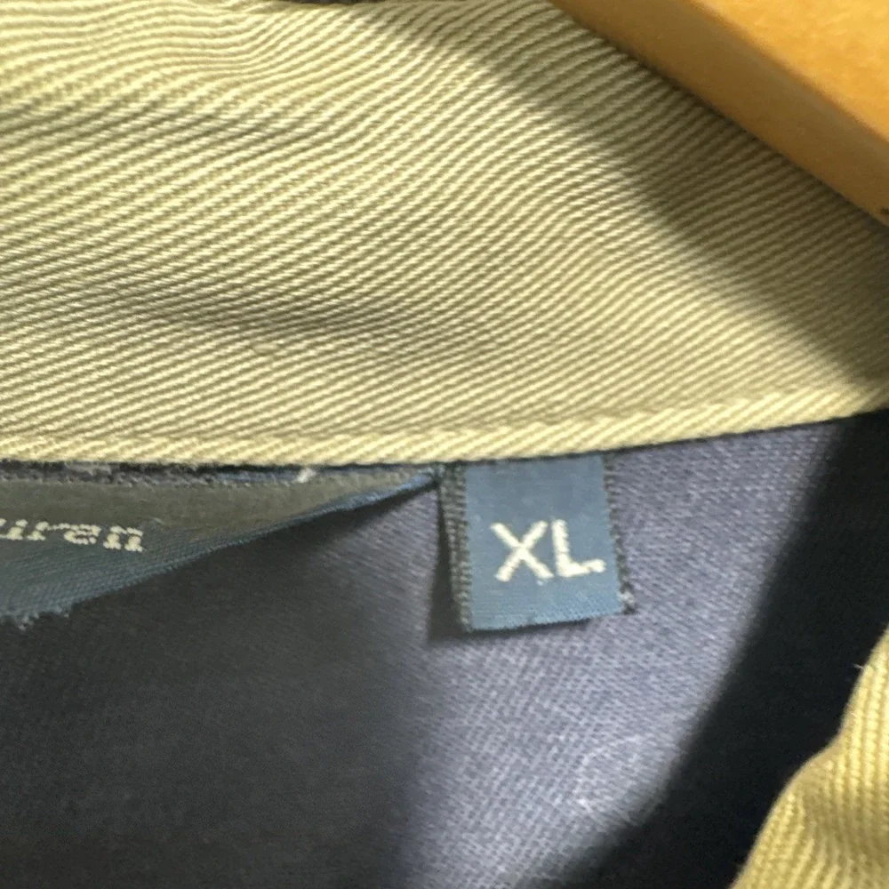 VTG 80s Polo Ralph Lauren Jacket Mens XL Blue‎ Full Zip USA Made Jacket
